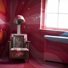 In the Bronx, the group No Longer Empty takes over the empty Andrew Freedman Home on the Grand Concourse, and fills it with art. Seen here: 'Further,' an installation by the graffiti artist Daze.