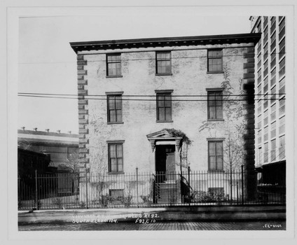 The $25.6 million project includes a restored building built in 1857 that once belonged to a commandant of the U.S. Marine Corps. Here, the building as it looked in 1932.