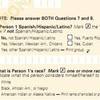 A U.S. Census form