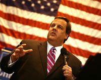 New Jersey Governor Chris Christie