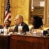 Councilman Van Bramer and other members of the Committee on Cultural Affairs discuss the Mayor's proposed cuts to arts institutions around the city.