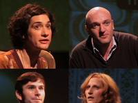 Clockwise: Jenny Morris, Matthew Maher, Caitlin Miller, Robbie Collier Sublett