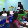 A festival celebrating Islamic culture at the Children's Museum of Manhattan.