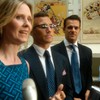Actress Cynthia Nixon and New York Rangers star Sean Avery lobbied for gay marriage in Albany.