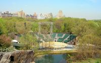 Delacorte Theater in Central Park, where Shakepeare in the Park plays in the summer