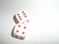 Dice by rocketship