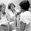 Doctors and patient