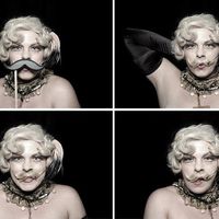 Burlesque artist Dr. Lucky