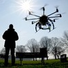 Octocopter drone