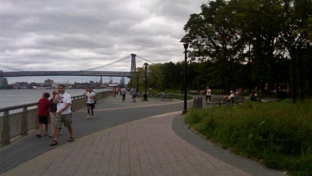 The East River is returning back to normal on Sunday afternoon.