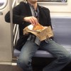 eating on subway