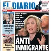 El Diario cover with Gillibrand