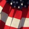An American flag.