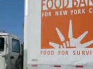 A truck for the Food Bank for New York City