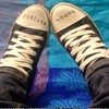 converse sneakers with forever young