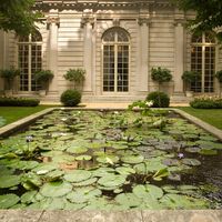 The Frick Collection Exterior: Seventieth Street Garden; The Frick Collection, New York