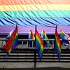 rainbow flag, LGBT, gay pride, pride