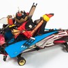 Rarely-seen works by Rammellzee, the fabled New York City graffitist, sculptor, hip-hop MC and performance artist who passed away in 2010 can be seen at the newly opened Suzanne Geiss gallery in SoHo.