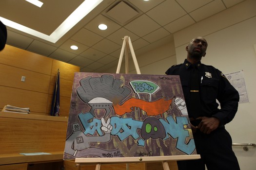 Art work from graduates of the Paint Straight program