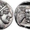 Greek Silver Dekadrachm of Athens (Attica)