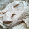 My hummus. If you look closely, you'll notice that there are no chickpea skins in it.