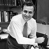 WQXR Music Director and host of The Vocal Scene, George Jellinek in the early 1970s.