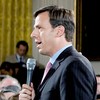 ABC correspondent Jake Tapper during a prime time news conference in the East Room of the White House on July 22, 2009