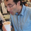 Jad with his coffee