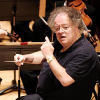 James Levine conducts the Boston Symphony Orchestra