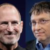 Apple's Steve Jobs and Microsoft's Bill Gates