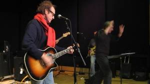 Ray Davies of the Kinks and Conductor David Temple Rehearse 