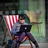 Studio 360 Blog, Girl on Laptop