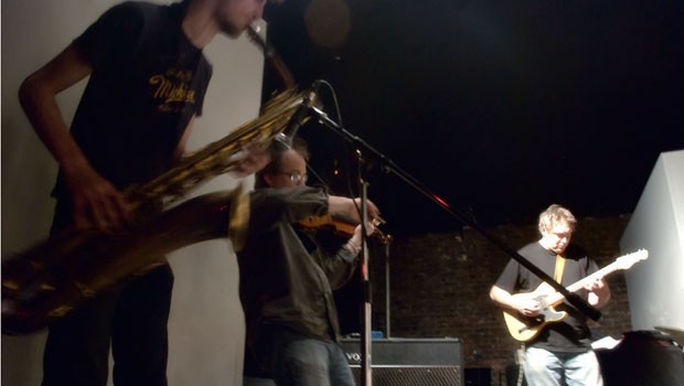 Larval performed at the Stone on February 4.