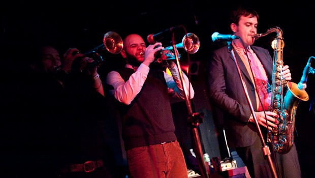 The Expressions back up Lee Fields at Southpaw