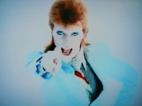 At the Museum of Arts and Design: All things David Bowie, including a film festival. Above, a still from the music video 'Life on Mars.'
