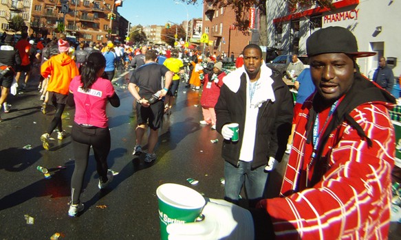 running the 2010 NYC Marathon