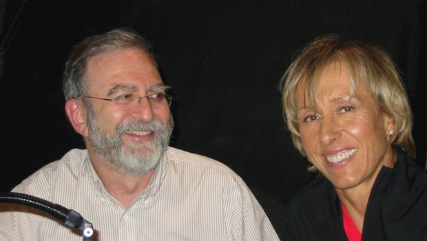 Martina Navratilova & Leonard Lopate (2006)