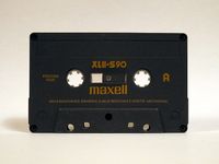 A Maxell XLII-S 90 cassette tape