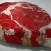 Rob Van Der Ende's sculpture of a steak.