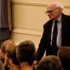 Milton Babbitt at his 90th birthday celebration at Carnegie Hall