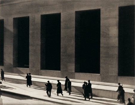 The Whitney Museum explores modern life in the first half of the 20th century. Paul Strand's 1915 image of Wall Street shows that the more things change, the more they stay the same.