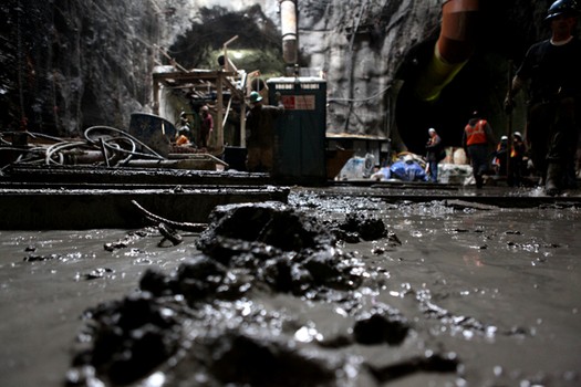 2nd Ave. subway tunnel.