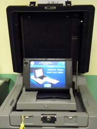 New electronic voting machines record paper ballots