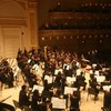 The New York Youth Symphony, performing in Carnegie Hall in December of 2007