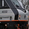 A NJ Transit train. 