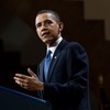 President Barack Obama speaks about reforming Wall Street and the financial reform bill in the Great Hall at Cooper Union in New York, April 22, 2010.