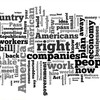Obama speech word cloud