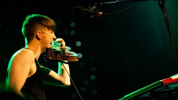Owen Pallett performs at Webster Hall on April 22