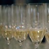 champagne in glasses