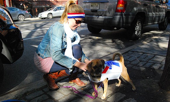 Luna, who was dressed as a can of Pabst Blue Ribbon, placed No. 18 in the second round of awards.